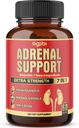 Daha öncebi 7in1 Adrenal Destek Supplement - Yoğun Ashwagandha, Panax Ginseng, Rhodiola Rosea & More - 60 Capsules 2 Ay for Body Balance