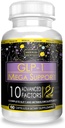 ACTIF GLP-1 Mega Support with 10 Advanced Factors and Probiyotiks, GLP-1 Activator and Metabolism Support, Non GMO, Made in USA, 60