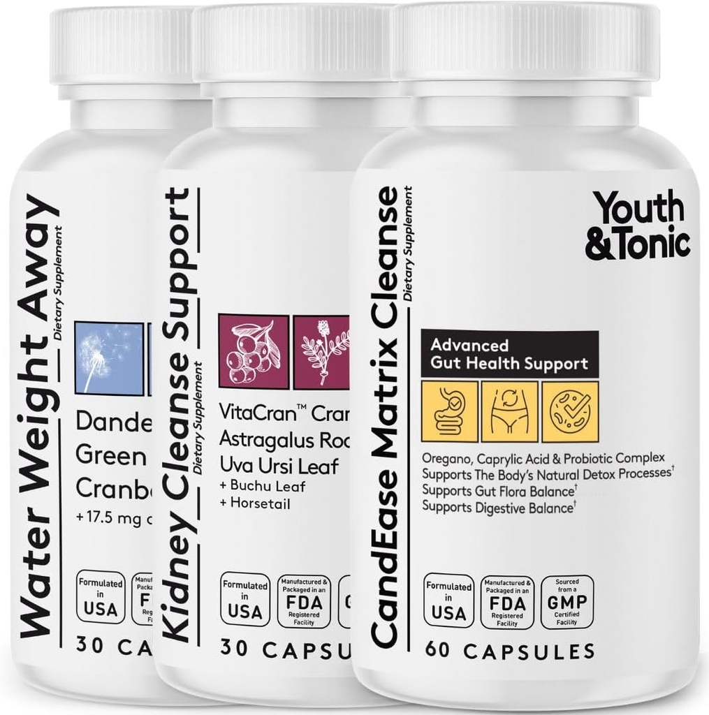 Su Kilo Away and Kidney Cleanse and CandEase Matrix Sche | Whole Body Cleanse Detox Program