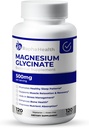 Magnezyum GLYCINATE 500 mg | Yüksek Abvitamin | 100% Chelated | Destekler Bone Health & Muscle Recovery | 120 Capsules - 4 Ay Supply