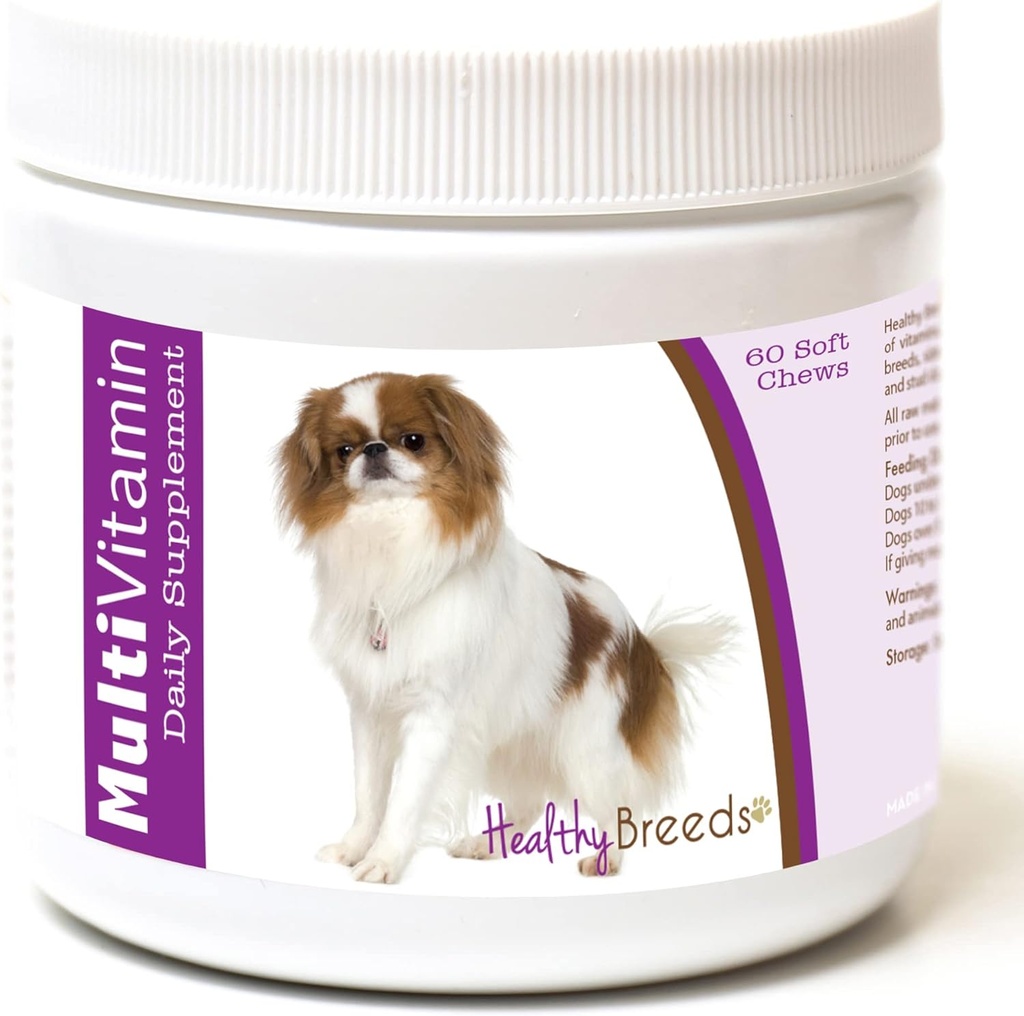 Healthy Breeds Japanese Chin Multi-Vitamin Soft Chews 60 Count