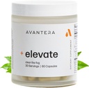Avantera Elevate Premium Nootropic Supplement - Beat Brain Fog - En İyi Focus Supplements for Memory & Focus Support - Energy Without Crash - 60 Count Pills for Women & Men