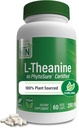 Health Thru Διατροφή L-Θεανίνη 200mg 60 Vegecaps PhytoSure Certified 