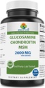 Brieofood Triple Strength Glucosamine Chondroitin MSM 2600 mg/Serving Capsules, Supports Health Joint, Cartilage and Connective Tissue - Ortak Konfor ve Flexability 180 Counts