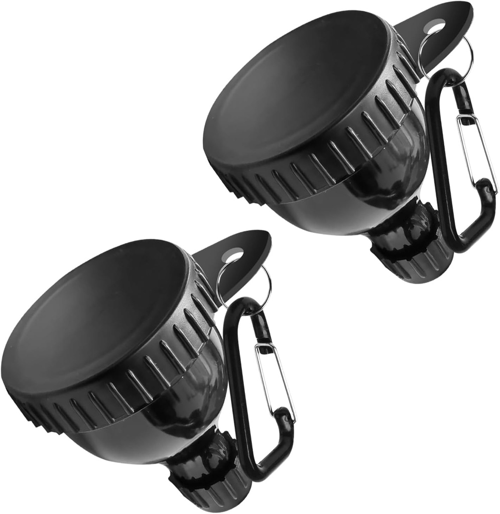 2 Pack Protein Powder Funnel, Portable Protein Powder Keychain, 50ml Protein Powder Holder, Protein Powder Container for Workouts, Fitness and Traveling