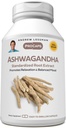 ANDREW LESSMAN Ashwagandha 360 Capsules - Standardized Ashwagandha Extract. Promotes Relaxation, Positive Mood, Overall Well-Being and Vitality. Small Easy to Swallow Capsules