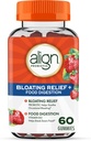 Align Probiyotik, Bloating Relief + Food Digestion, Probiyotikler Kadınlar ve Erkekler için Probiyotik Yardımlar Soothe Occasional Bloating*, With Vitamin B12 to Help Break Down Food into Cellular Energy*,60 Gummies