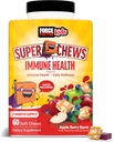 FORCE FACTOR Çocuklar Immune Health Super Chews, Kids Immune Support Supplement with Vitamin D for Kids, Elderberry, C, & çinko, 2Month Supply, Non-GMO, Apple Berry Flavor, 60 Soft Chews