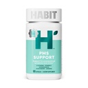 Habit PMS Support Supplement for Women (60 Capsules) - Destekler Premenstrual Belirtiler ve Stres, Hormon Dengesi, Mood, B Vitamins, Vitamin D, Chasteberry, Ashwagandha, Gluten-Free, Non-GMO (1 Pack)