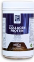 Ifer 16-Hour Chocolate Collagen Protein/Type I, II, III Collagen / 15 Grams Vegan Protein / 18 Προστέθηκε Amino Acids/MCT Oil/Εγκρίνεται για διαλείπουσα νηστεία/δυσφορικά ένζυμα / 500 Grams