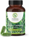 Moringa Premium 100% Κάψουλες καθαρής σκόνης - Vegan, GMO Δωρεάν, Πράσινη Superfood, Περιέχει ασβέστιο, μαγνήσιο, βιταμίνη C, βιταμίνη Β3, Βιταμίνη Α, Αντιοξειδωτικά - Ενέργεια, Μεταβολισμός, Ανοσολογική Υποστήριξη -120 ct
