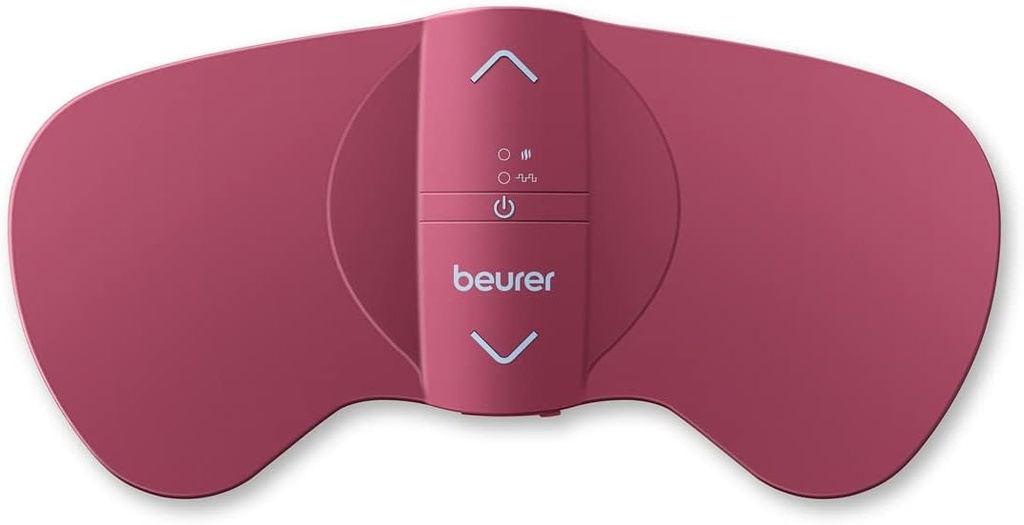 Beurer EM50 TENS Unit and Isıtma Pad - Portreli Dönem Cramps Ağrı Yardımı, Isıtma, Auto Shut-Off, 15 TENS Levels, Hızlı Isıtma, Uyuşturucu-Free Menstrual veya Lower Back Pain Relief