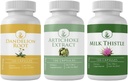 PURE ORIGINAL INGREDIENTS Artichoke Extract, Milk Thistle, & Dandelion Root Sche (100 Capsules Her), Hiçbir Katkı veya İndirme, Lab TY