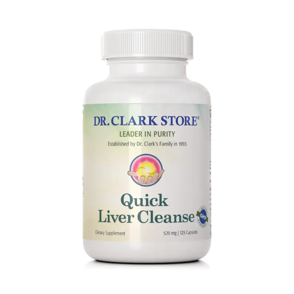 Dr. Clark Quick Liver & Gallbladder Cleanse – 520 mg, Liver & Gallbladder Health
