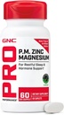GNC Pro Performance μαγνήσιο ψευδάργυρου, 60 δισκία, υποστηρίζει ξεκούραστο ύπνο και αναβολική υποστήριξη