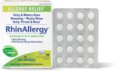 Boiron RhinAllergy δισκία για ανακούφιση από την αλλεργία Συμπτώματα του φτάρνισμα, Runny μύτη, και Ichy Eyes ή λαιμό - 60 κόμης
