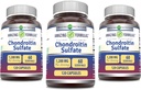 Amazing Formulas Chondroitin Sulfate 1200 mg Per Service Supplement | Capsules | Non-GMO | Gluten Free | Made in USA (120 Count, 3 Pack)