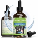 Hayvanlar için Pet Wellatonin - Vet-Former Holistic Sleep Support - Sağlıklı Uyku Desenleri, Circadian Rhythm Balance - Sıvı Melatonin Supplement - Köpekler 4 oz (59 ml) için Made