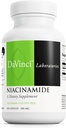 DaVinci Labs Niacinamide - Συμπλήρωμα διατροφής με βιταμίνη Β3 για την υποστήριξη της κυκλοφορίας και της υγείας του δέρματος * - Με 500 mg Niacinamide ανά υπηρεσία - Χωρίς γλουτένη - 100 κάψουλες χορτοφάγων