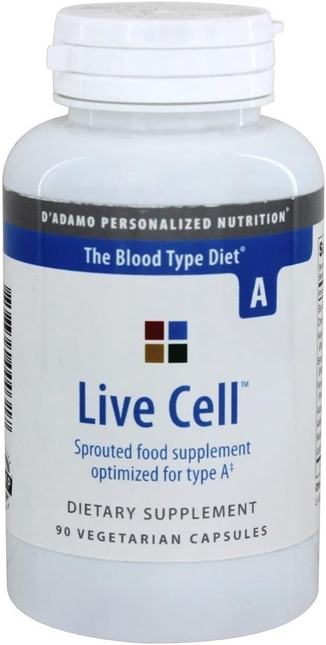 D'Adamo Personalized Nutrition - Live Cell A 90 vcaps