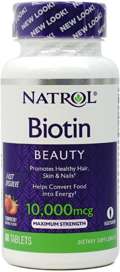 Biotin 10.000mcg Fast Dissolve, 60 Kont (Görünen 5)