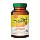 MegaFood Kompleksi C - Vegan Immune Support Supplement with Vitamin C 250 mg, Made with Real Food Including Orange, Cranberry & Brown Rice, Gluten-Free, Kosher - 90 Tablet, 90 Hizmet