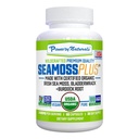 Power By Naturals SeaMoss Plus - USDA Organik İrlandalı Deniz Moss Capsules w/Wild Harvested Irish Seamoss, Bladderwrack & Burdock Root Immunity Supplement Sea Moss Pills for Adult 60Ct - 1 Pack