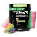 JYM Supplement Science Pre JYM Rainbow Sherbet Pre Workout Toz for Men & Women, BCAAs, Nootropics, Citrulline, Beta-Alanine, Betaine, Taurine, Huperzine, 30 Hizmet