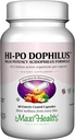Maxi Health HI-PO Dofilius - Yüksek Potency Acidofilius Probiyotikleri - 60 Capsules - Kosher