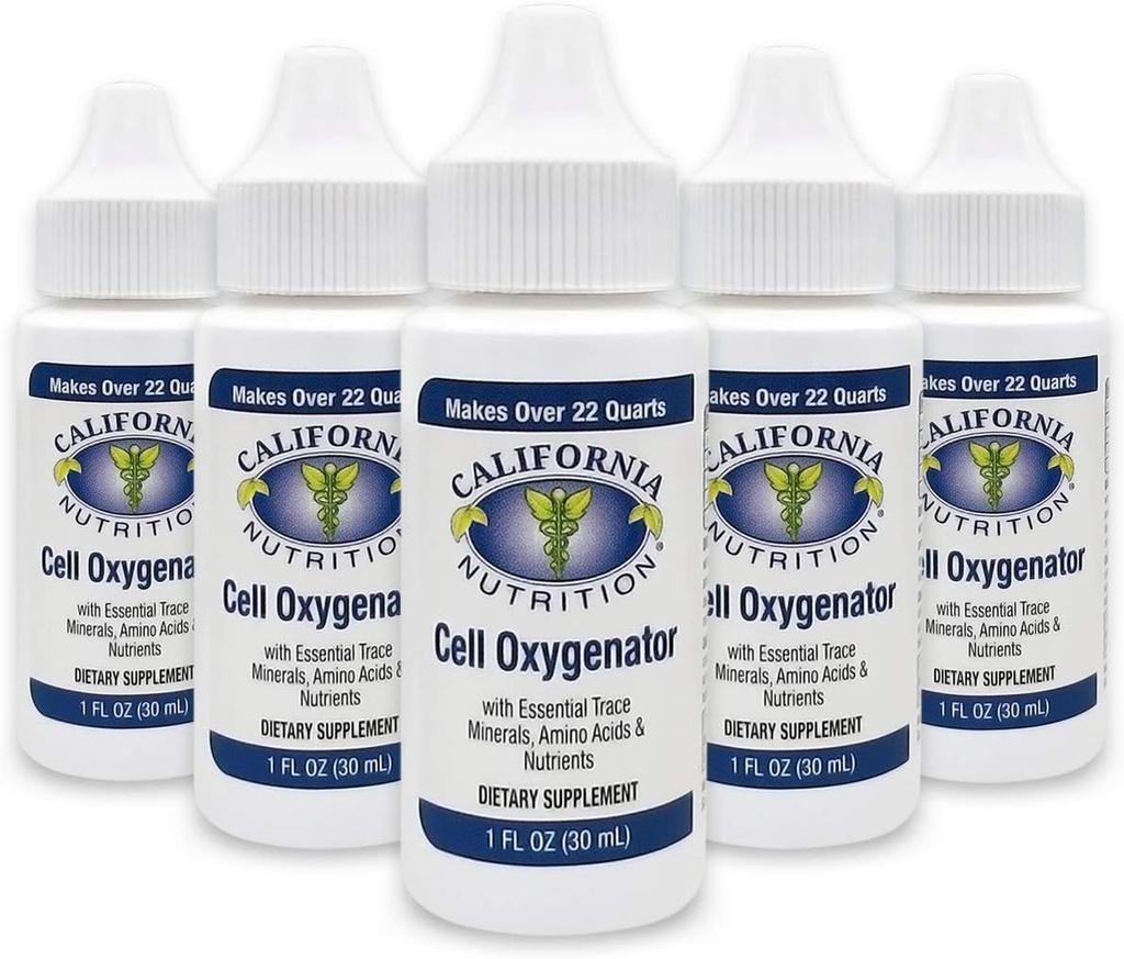 Hücre Oksijenatörü 1 Fl Oz Şişe ( 5), Sıvı Yoğun Hücre Oksijeni Su Günlük Beslenme Diyeti Tamam, Destek Immune Sistemi, Daily Use Sports Athletess