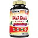 Kava Kava Supplement Extract Capsules, 4 Ay Ginkgo, Ashwagandha, Valerian- Relaxation Supports Supplement- 120 Vegan Capsules
