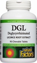 Φυσικοί παράγοντες DGL Chewable - Συμπλήρωμα υποστήριξης Digestive με εκχύλισμα ρίζας γλυκόριζας - Μασώμενα δισκία Υποστήριξη στομάχι Λινάρισμα & Υγεία - Μη-ΓΤΟ & Χωρίς γλουτένη - 90 Μασώμενα δισκία (90 σερβιρίσματα)