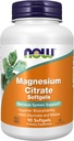 Şimdi Gıdalar Tamamlar, Magnezyum Citrate, Glycinate & Malate, Nervous System Support*, 90 Softgels