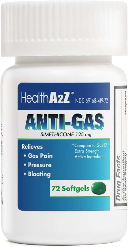 HealthA2Z® Gas Relief Simethicone 