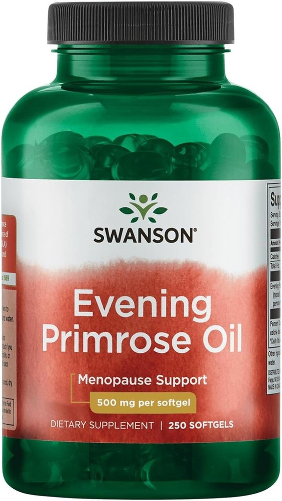 Swanson Primrose Oil (Omegatru) 500 Milligram 250 Sgels