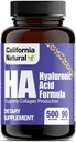 California Natural Hyaluronic Acid Formula Κάψουλες, 90 Count