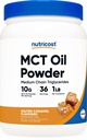 Nutricost Premium MCT Oil Toz (1 LB) (Sal Carmelted) - En İyi Keto, Ketoz ve Ketgen Diyetleri - Non-GMO ve Gluten Free, Medium Chain Triglyide