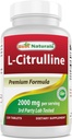 En İyi Doğallar L-Citrulline 2000 mg/Serving - Non-GMO - Gluten Free - 120 Tabletler (120 Kont)