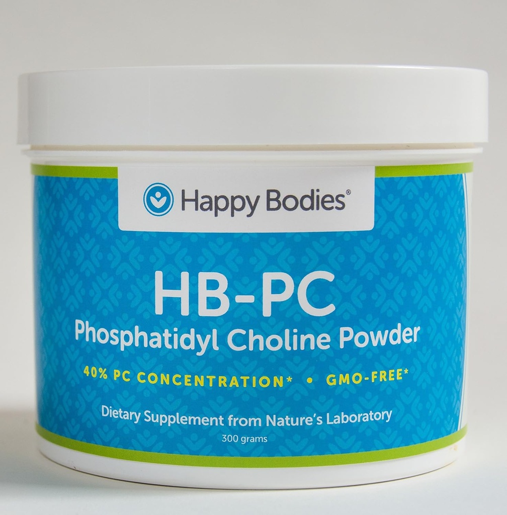 HB-PC Phosphatidyl Choline-40%, 300 g, GMO-FREE Toz (HBPC) Mutlu Bodies