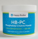 HB-PC Phosphatidyl Choline-40%, 300 g, GMO-FREE Toz (HBPC) Mutlu Bodies