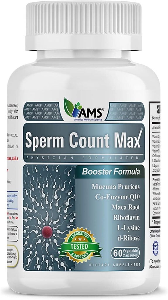 America Medic & Science Sperm Count Max (60 κάψουλες) 