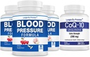 [BP Değer Paketi] Longevity Blood Pressure Formula 90 caps x 3 Şişes 1 Free Şişe of CoQ10 [30 caps]