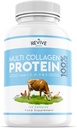 Revive Naturals Multi Collagen protein Capsules - Tipler I, II, III, V & X - Hydrolysed Grass Fed Bovine, Wild Caught Marine & Free-Range Chicken, Hyaluronic Acid & C, 120 Caps