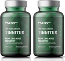 Ringing Ears, 1200MG Tinnitus Relief Supplement, İşitme kaybı ve Ear Ringing & Tinnitus Relief,240 Softgels(2pack)