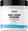 Nutricost çinko Oksit Toz (500 Grams)% 100 Saf, Hiçbir katkı - Vegan, Non-GMO, Nutricost Essentials