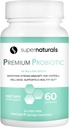 Premium Probiyotikler, 40 milyar CFU Probiyotiks for Digestive Health, Made with MAKTrek Bipass Technology, Women & Mens Probiyotiks for Gut Health, 60 Probiyotik Capsules