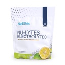 NuEthix Formulations NU-LYTES Ηλεκτρολύτες Πακέτα Ενυδάτωσης, Zero Calories, Zero Sugar, Zero Carbs, Non-GMO, Ηλεκτρολύτες Powder Packets, Glycogen Replenishment, 15 Μερίδες (Lemon Lime)