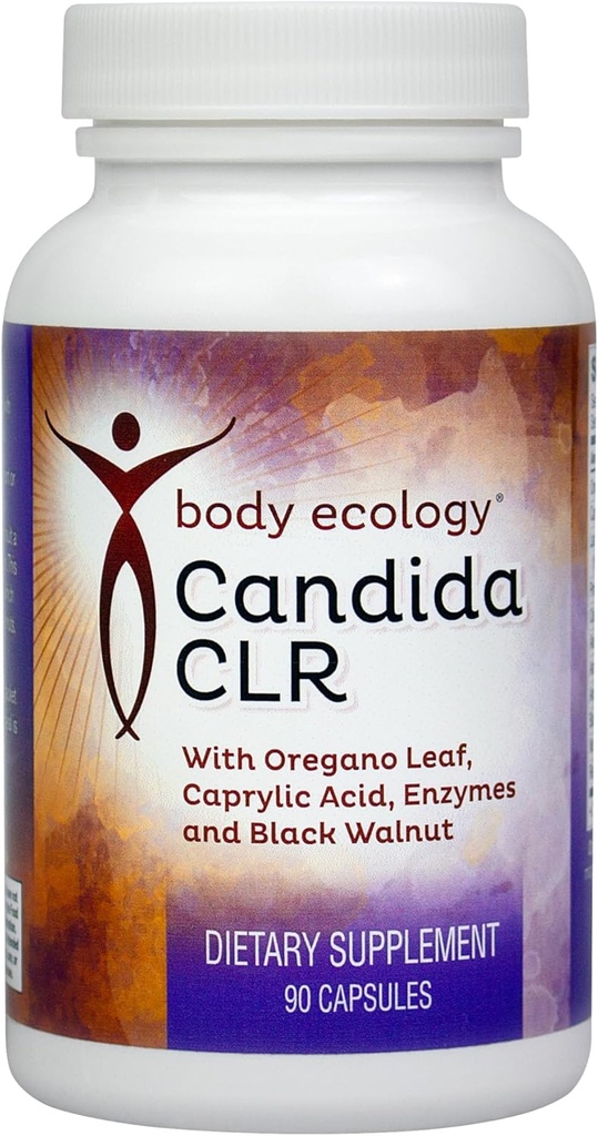 Body Ecology Candida CLR | Sağlıklı Mikrobiyom Tamam | Gut Health | 90 Count