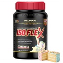 Διατροφή ALLMAX - ISOFLEX Whey Protein Powder, Whey Protein Isolate, 27g πρωτεΐνη, τούρτα γενεθλίων, 2 Λίρες