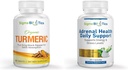 Organik Turmeric Supplement - Ortak & Immune Health Support Supplements & Adrenal Health Daily Support